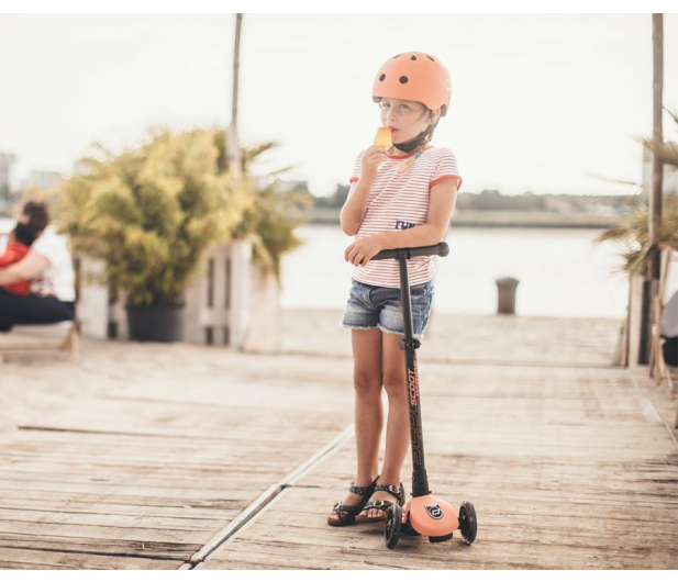 Scoot & Ride Highwaykick 3 LED Hulajnoga Balansowa 3+ Peach - 580582 - zdjęcie 5